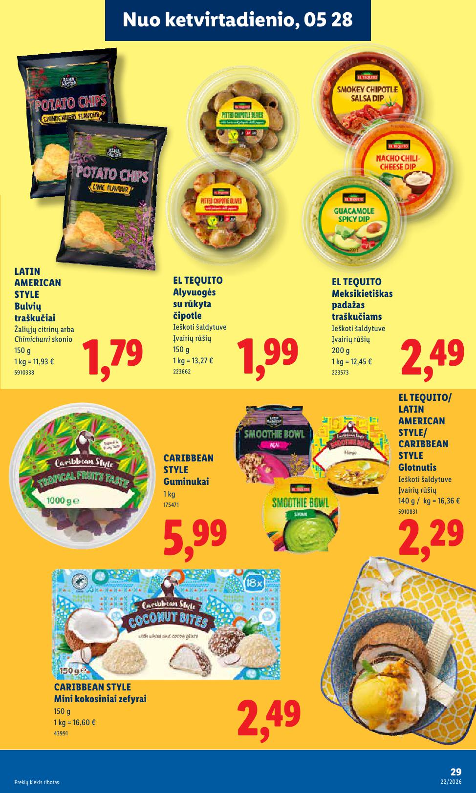 Naujausias LIDL kaininis katalogas 2026.05.25 - 2026.05.31