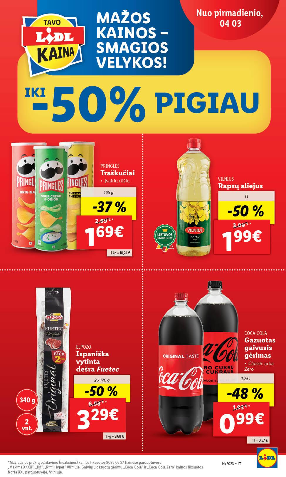 Naujausias LIDL kaininis katalogas 2023.04.03 - 2023.04.09