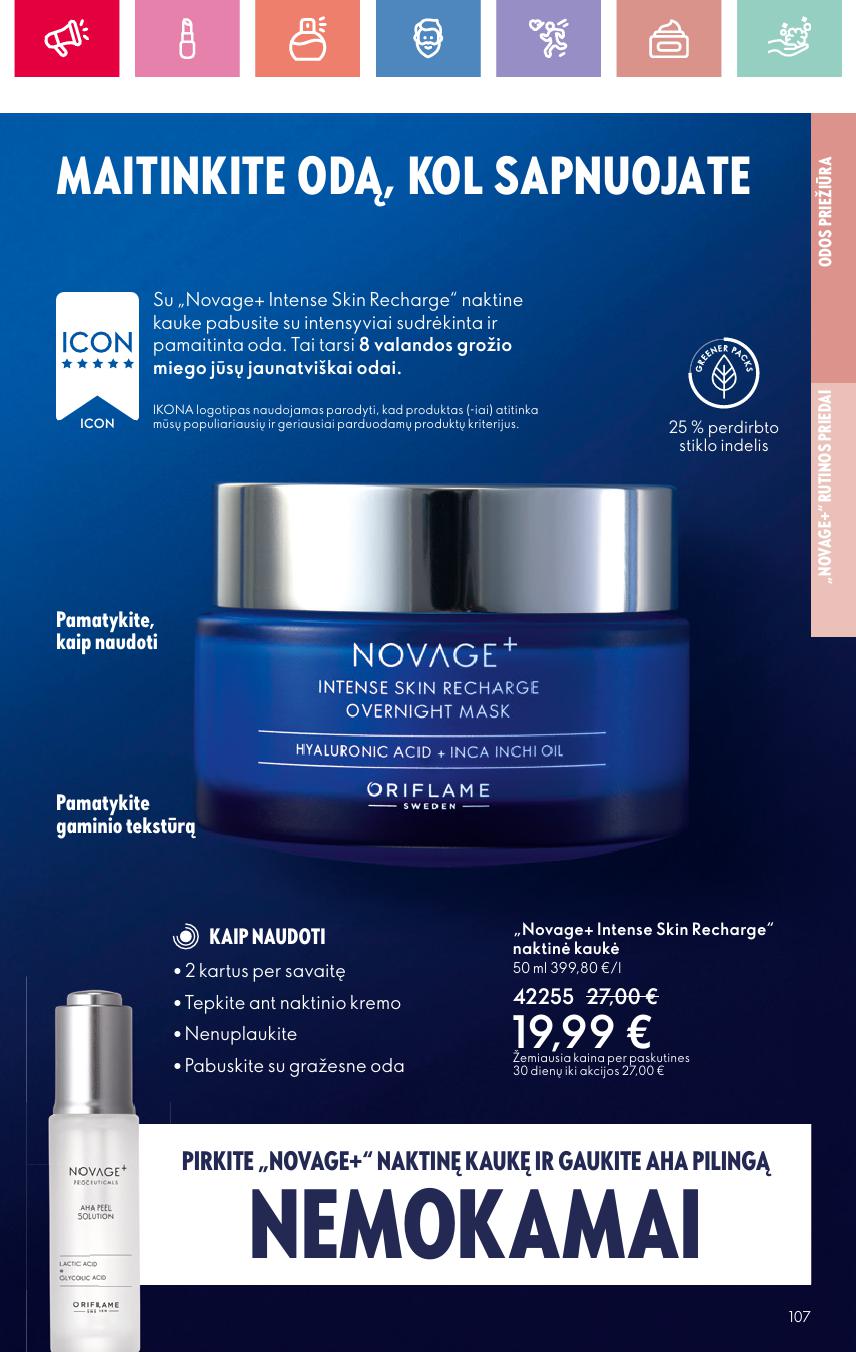 Naujas ORIFLAME katalogas galioja 2025.06.22 - 2025.07.12