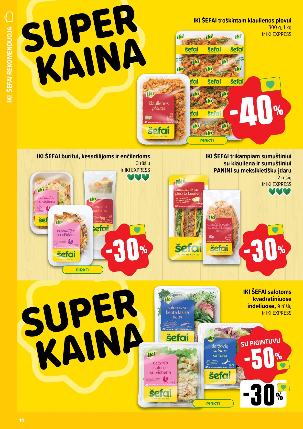 Naujausias IKI kaininis katalogas 2025.01.13 - 2025.01.19