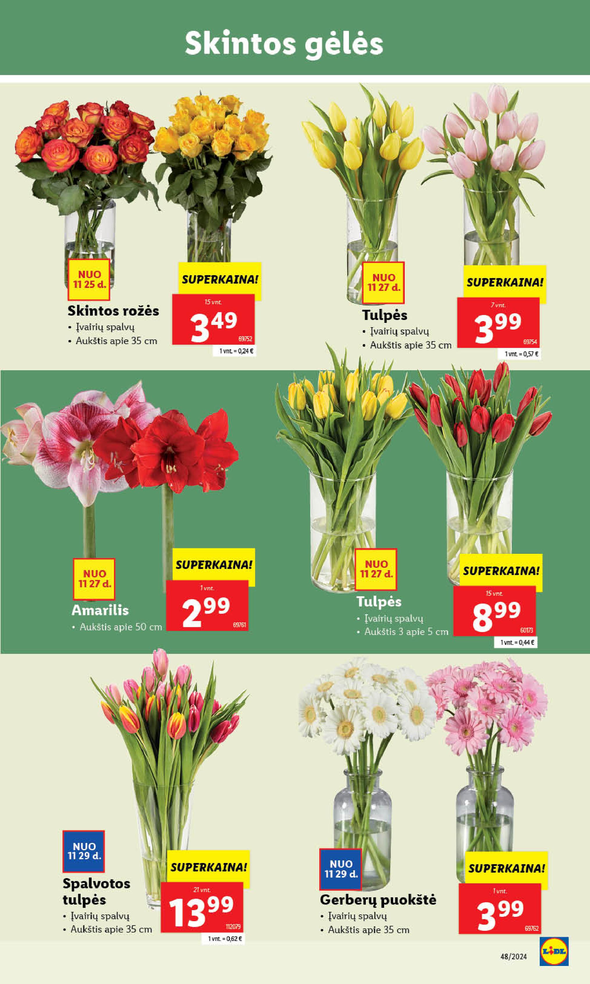 Naujausias LIDL kaininis katalogas 2024.11.25 - 2024.12.01
