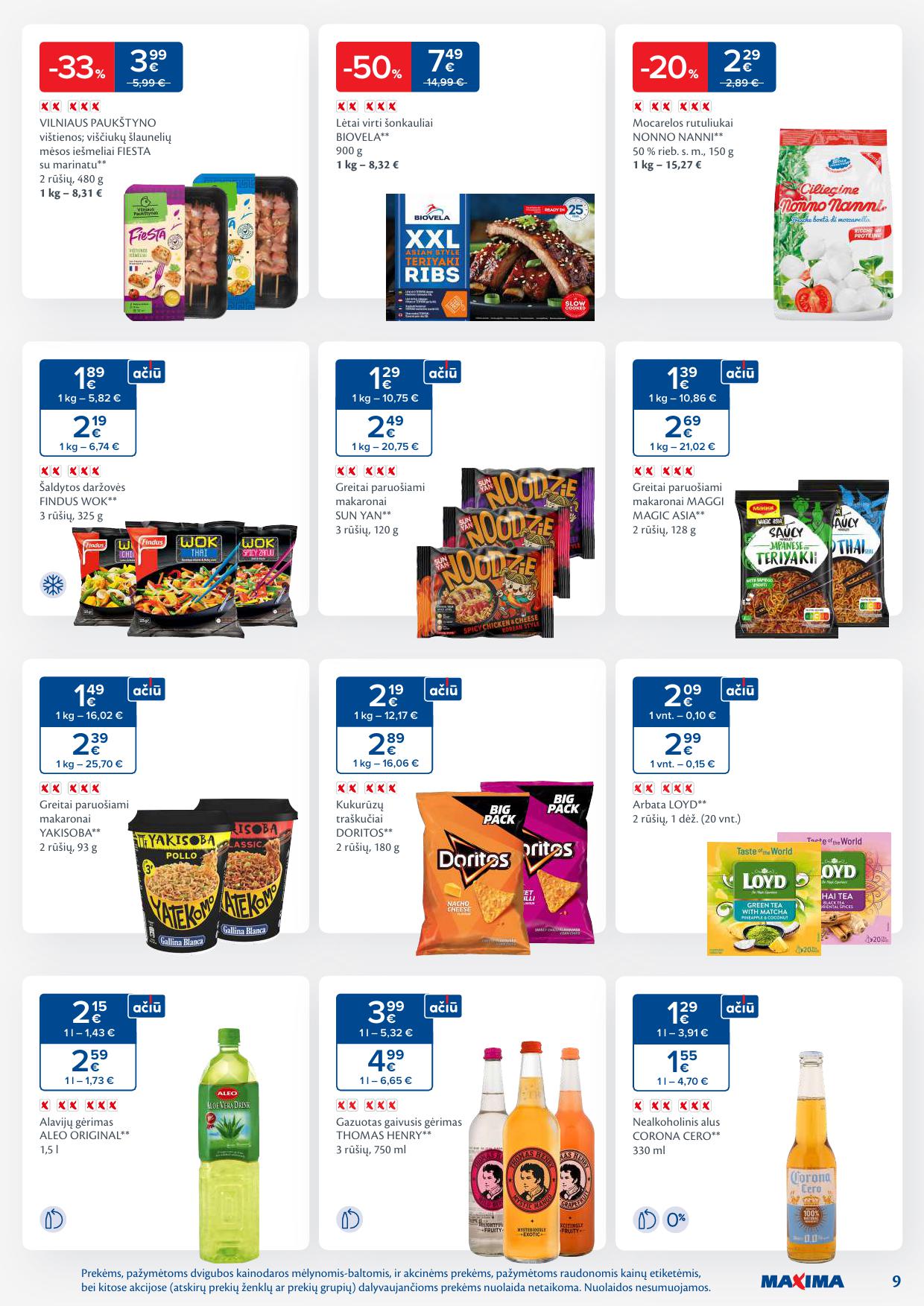 Naujausias MAXIMA kaininis katalogas 2026.02.24 - 2026.03.02