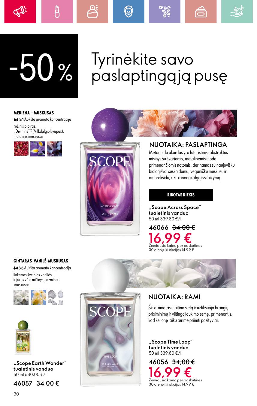 Naujas ORIFLAME katalogas galioja 2025.04.30 - 2025.05.10