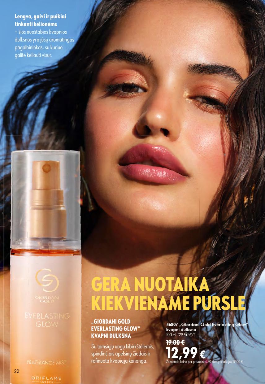 Naujas ORIFLAME  katalogas galioja 2026.08.05 - 2026.08.25