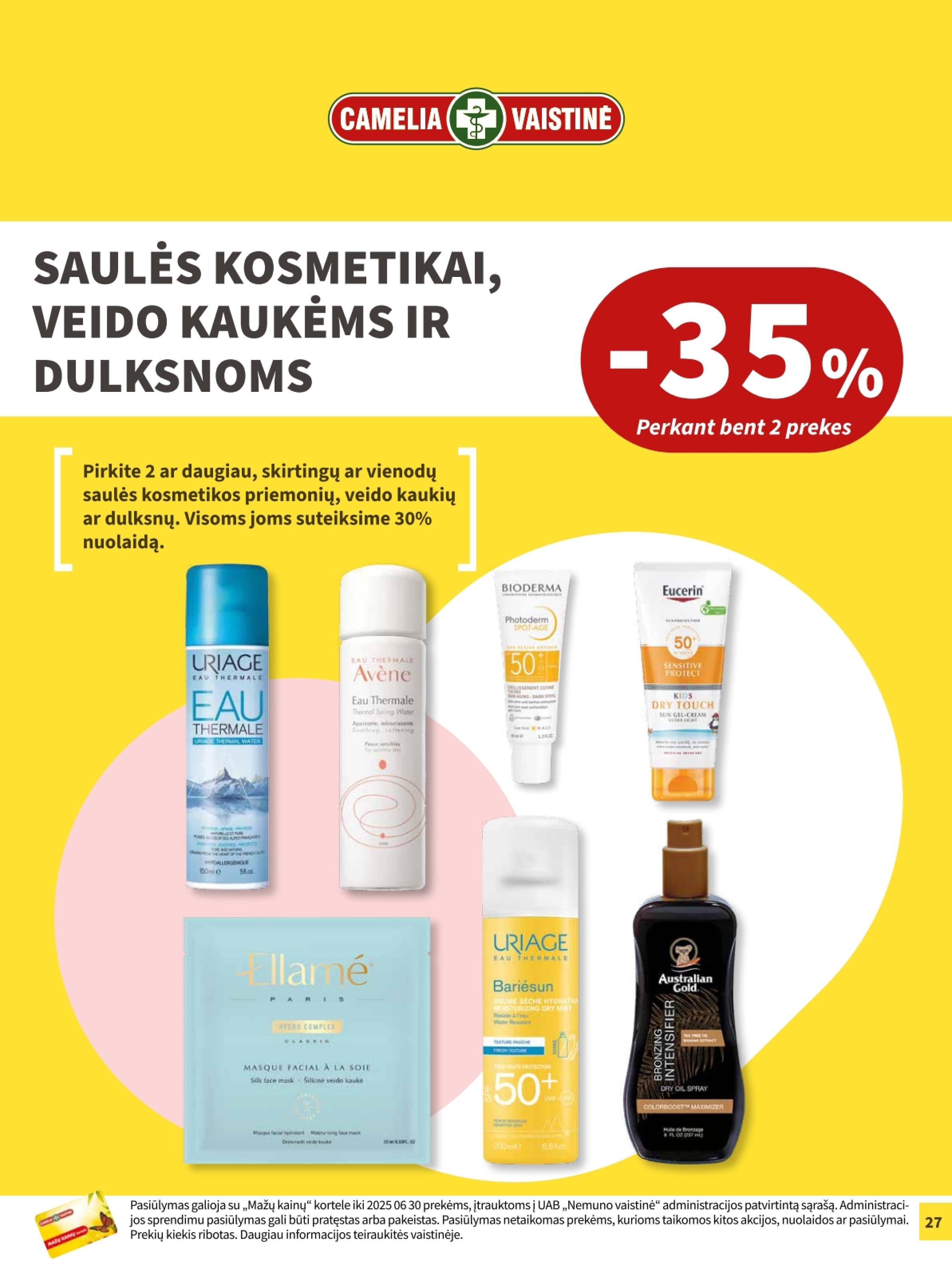 Naujas CAMELIA leidinys nuo 2025.06.01 iki 2025.06.30