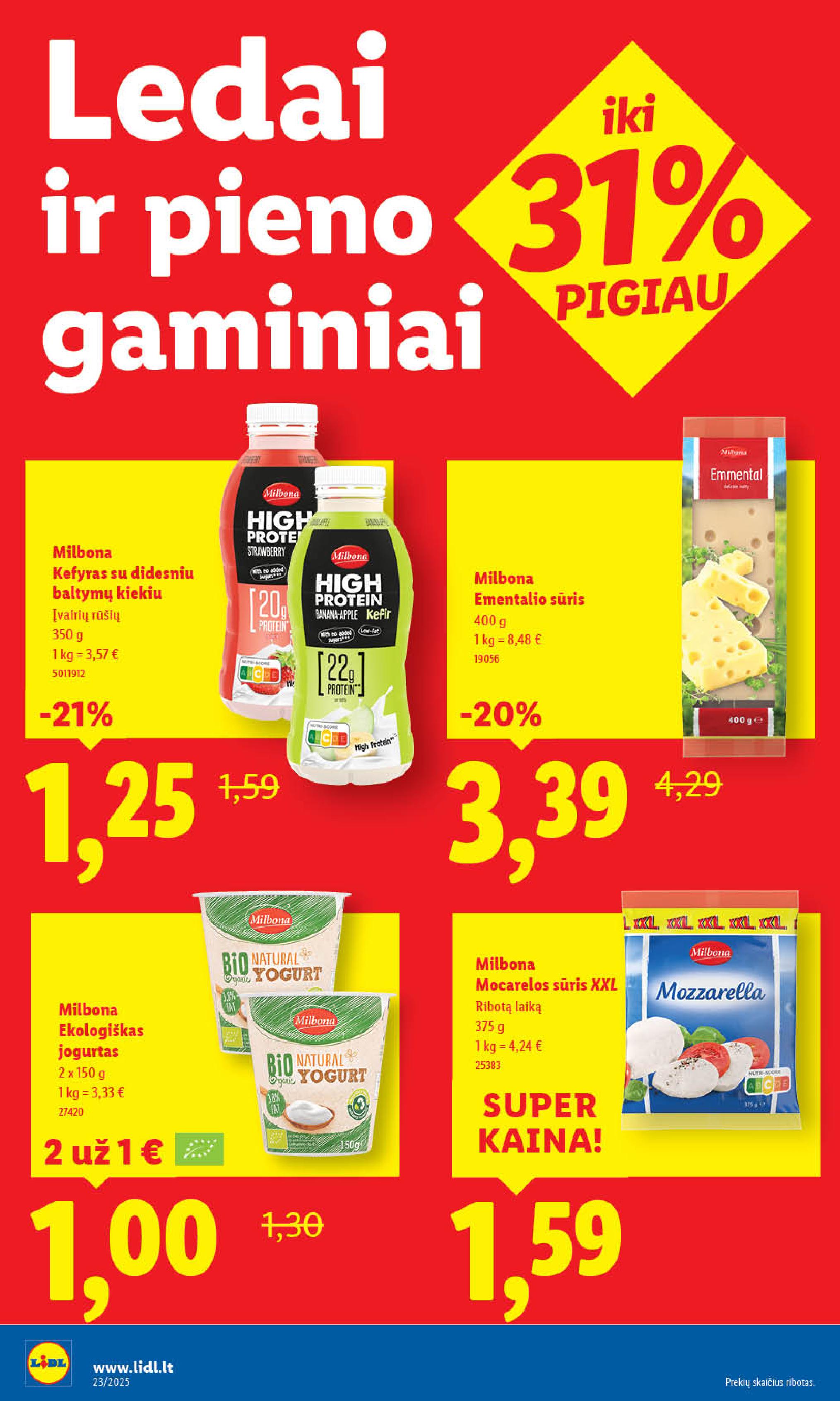 Naujausias LIDL kaininis katalogas 2025.06.02 - 2025.06.08
