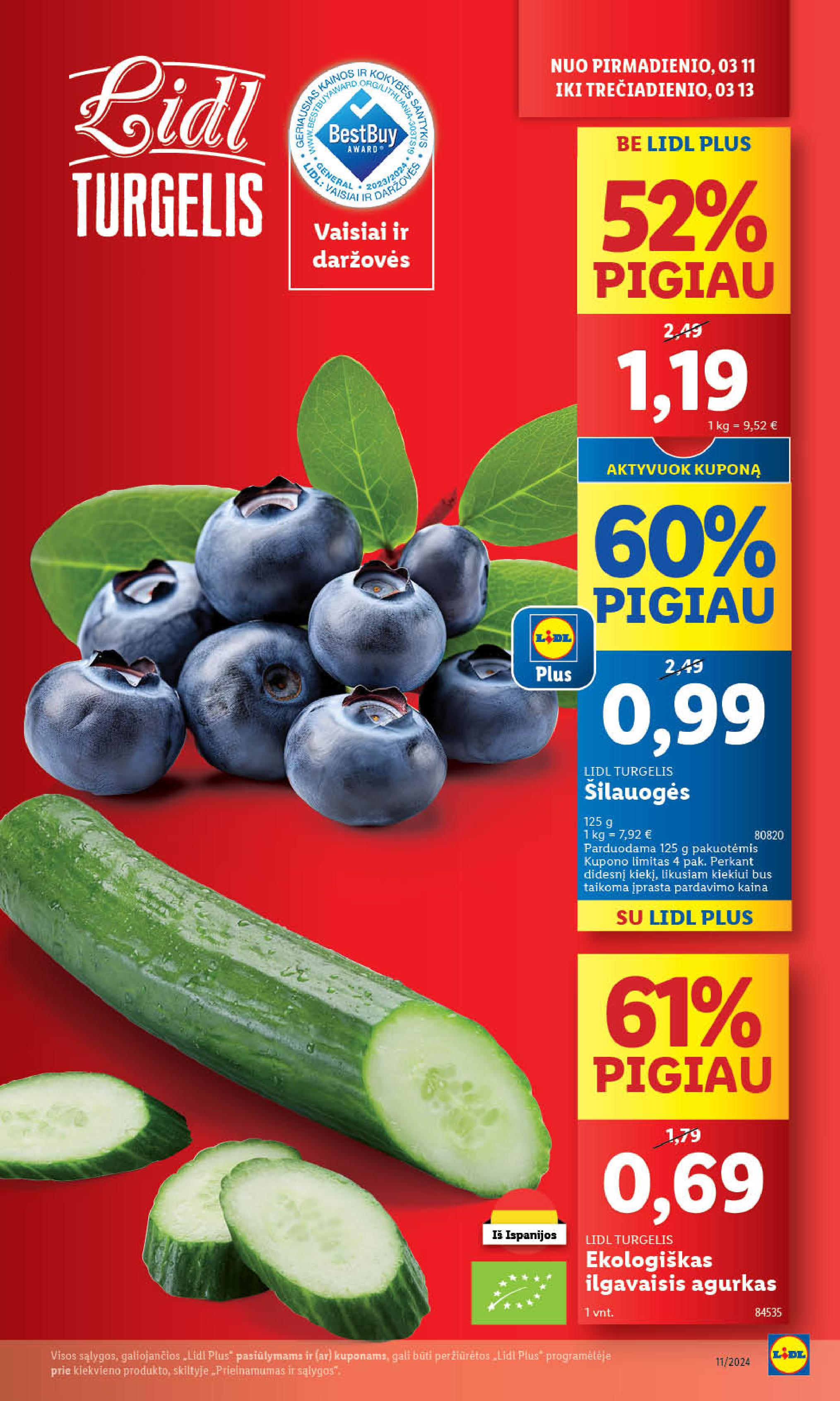 Naujausias LIDL kaininis katalogas 2024.03.11 - 2024.03.17