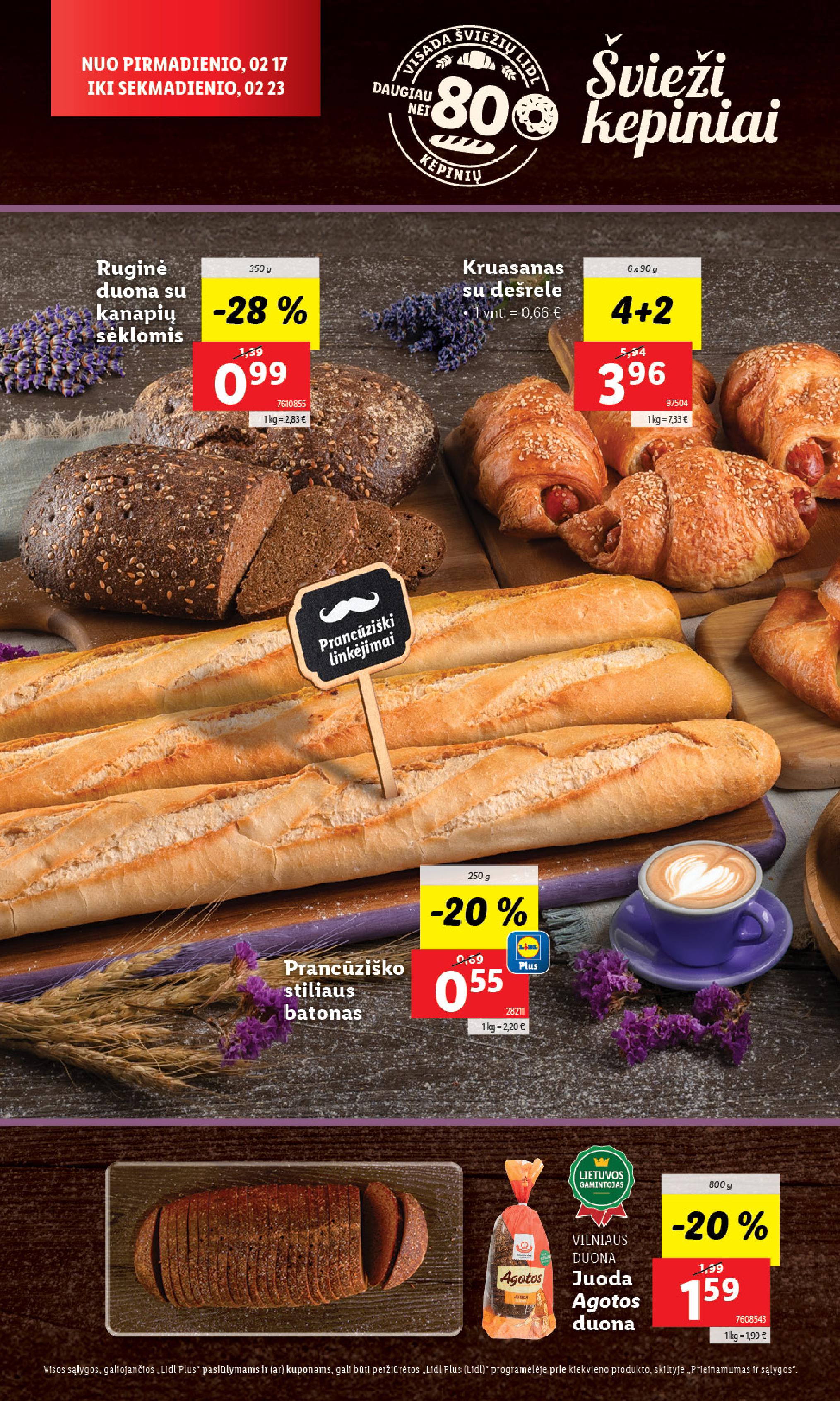 Naujausias LIDL kaininis katalogas 2025.02.17 - 2025.02.23