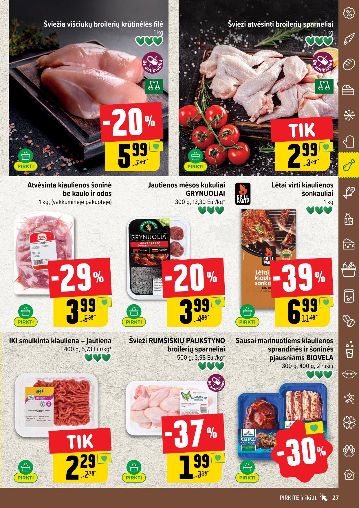 Naujausias IKI kaininis katalogas 2026.02.23 - 2026.03.01