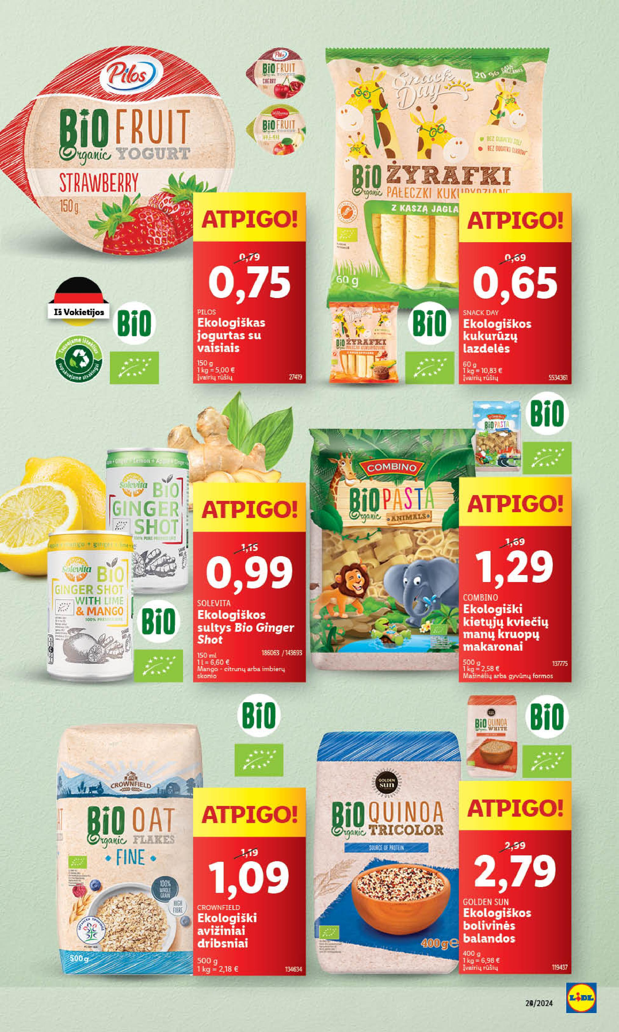 Naujausias LIDL kaininis katalogas 2024.07.15 - 2024.07.21