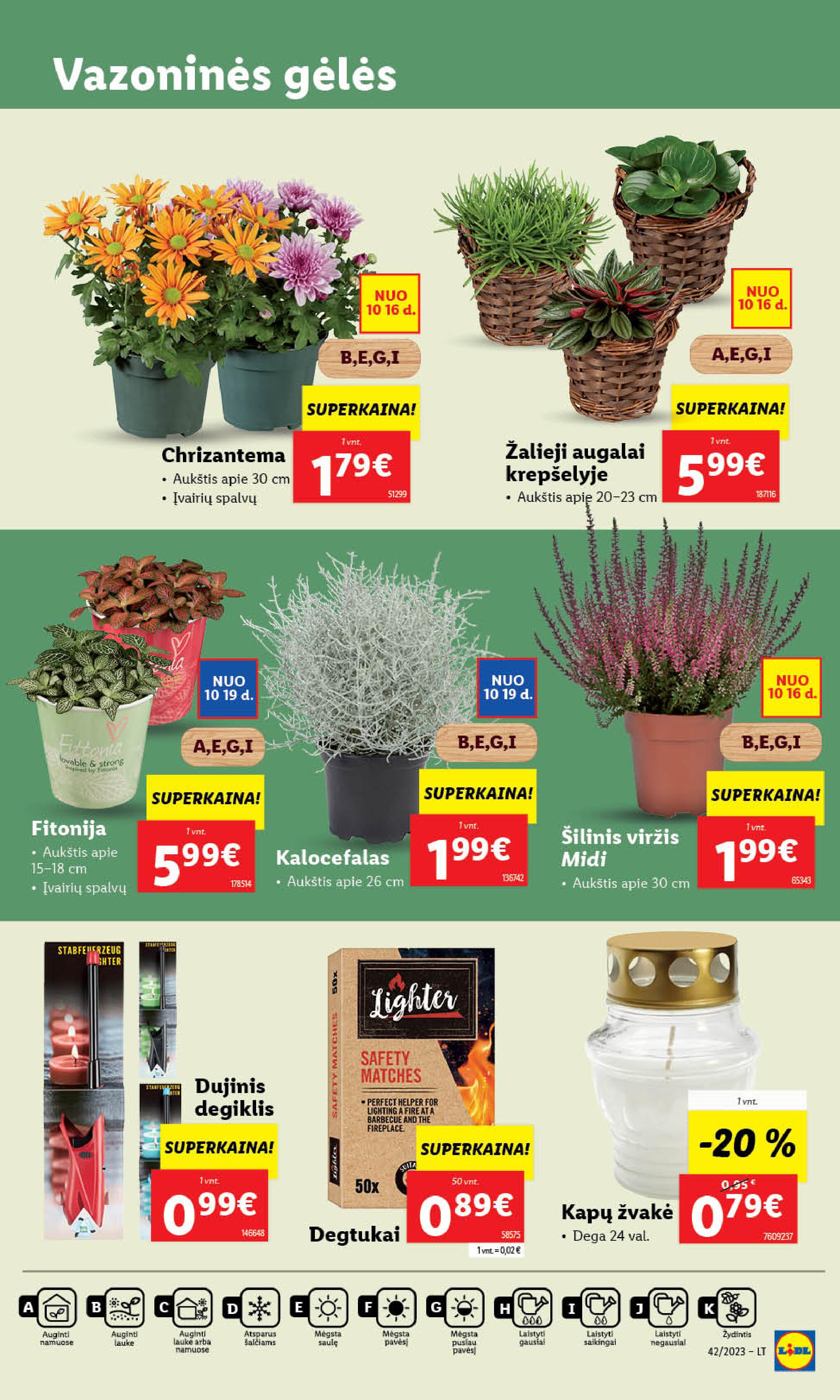 Naujausias LIDL kaininis katalogas 2023.10.16 - 2023.10.22