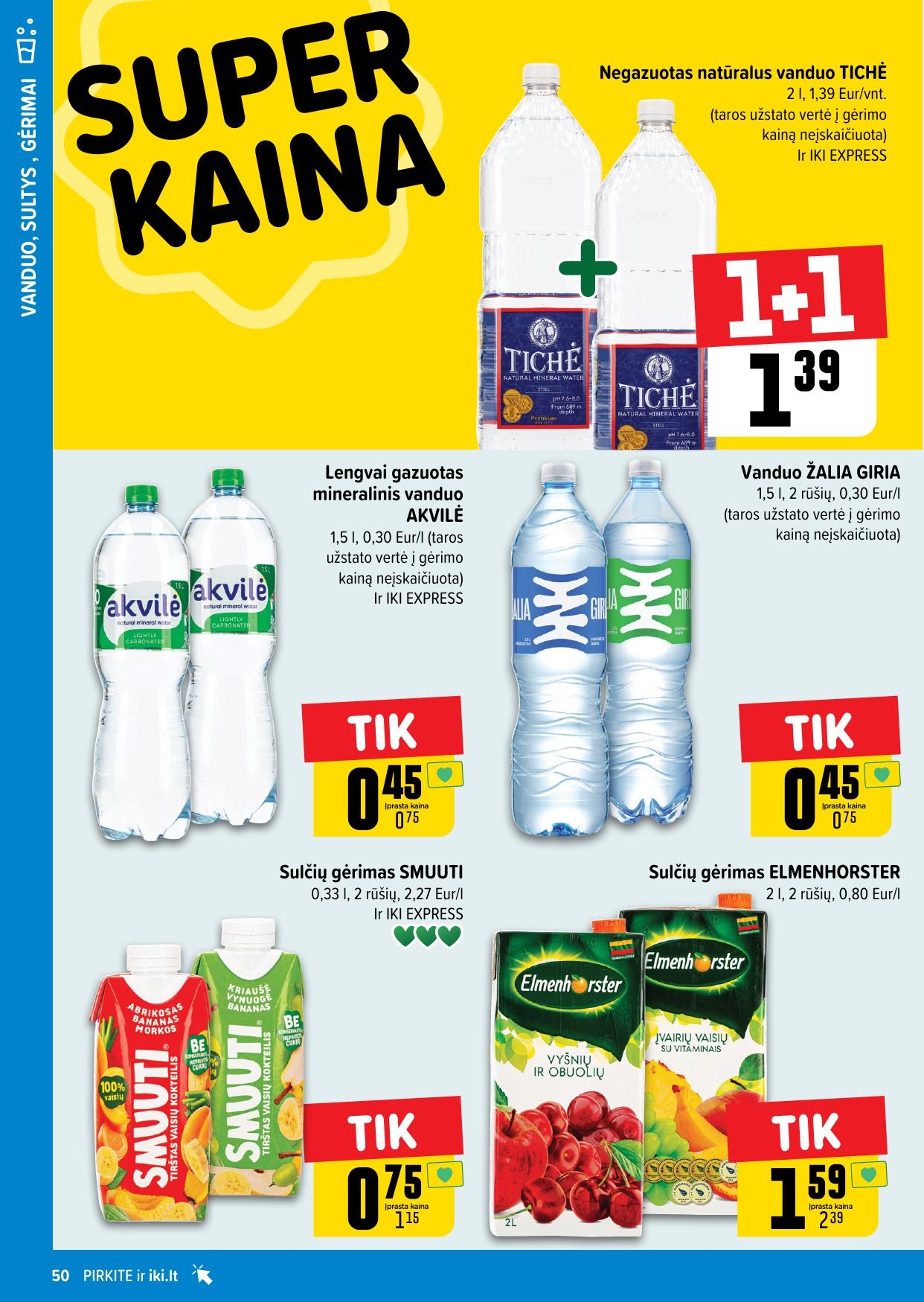 Naujausias IKI kaininis katalogas 2024.03.11 - 2024.03.17