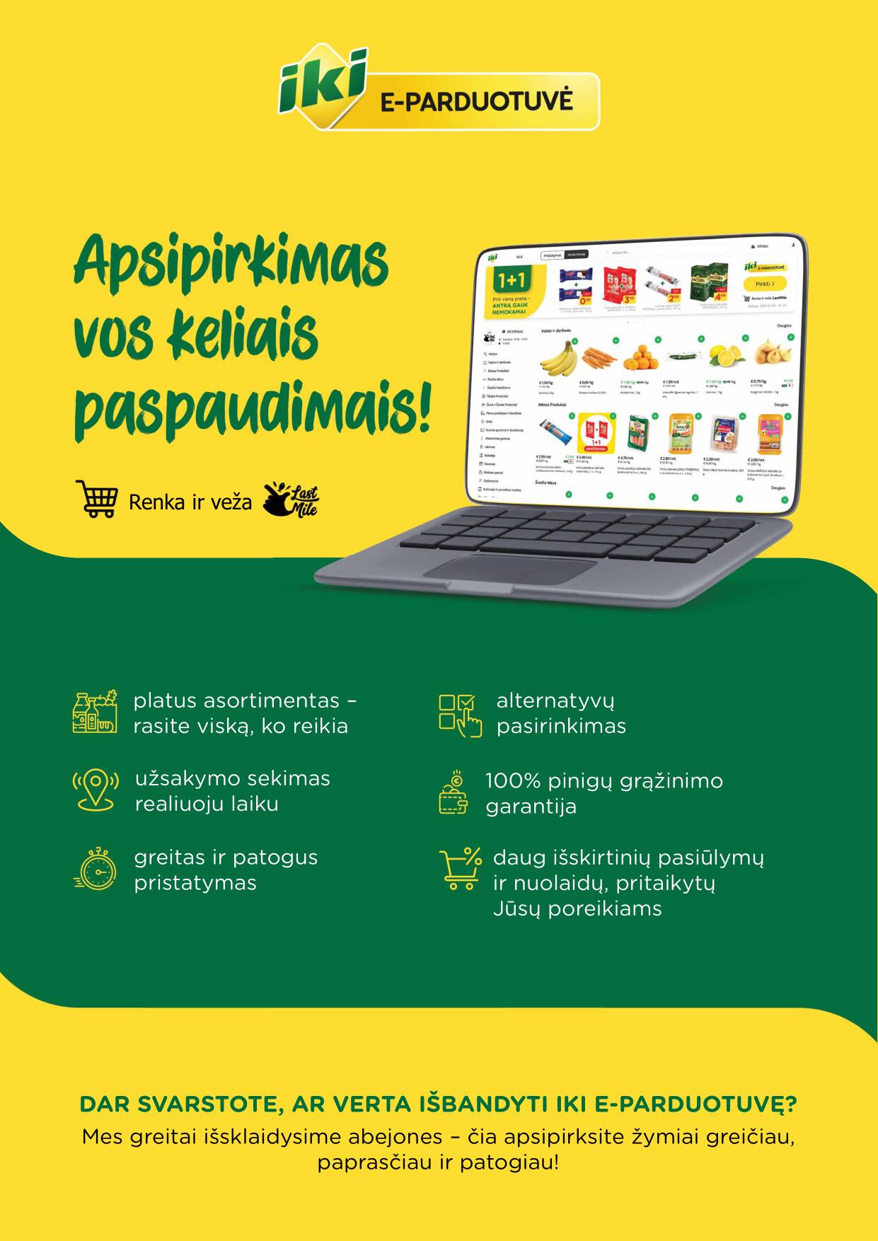 Naujausias IKI kaininis katalogas 2023.05.01 - 2023.05.07