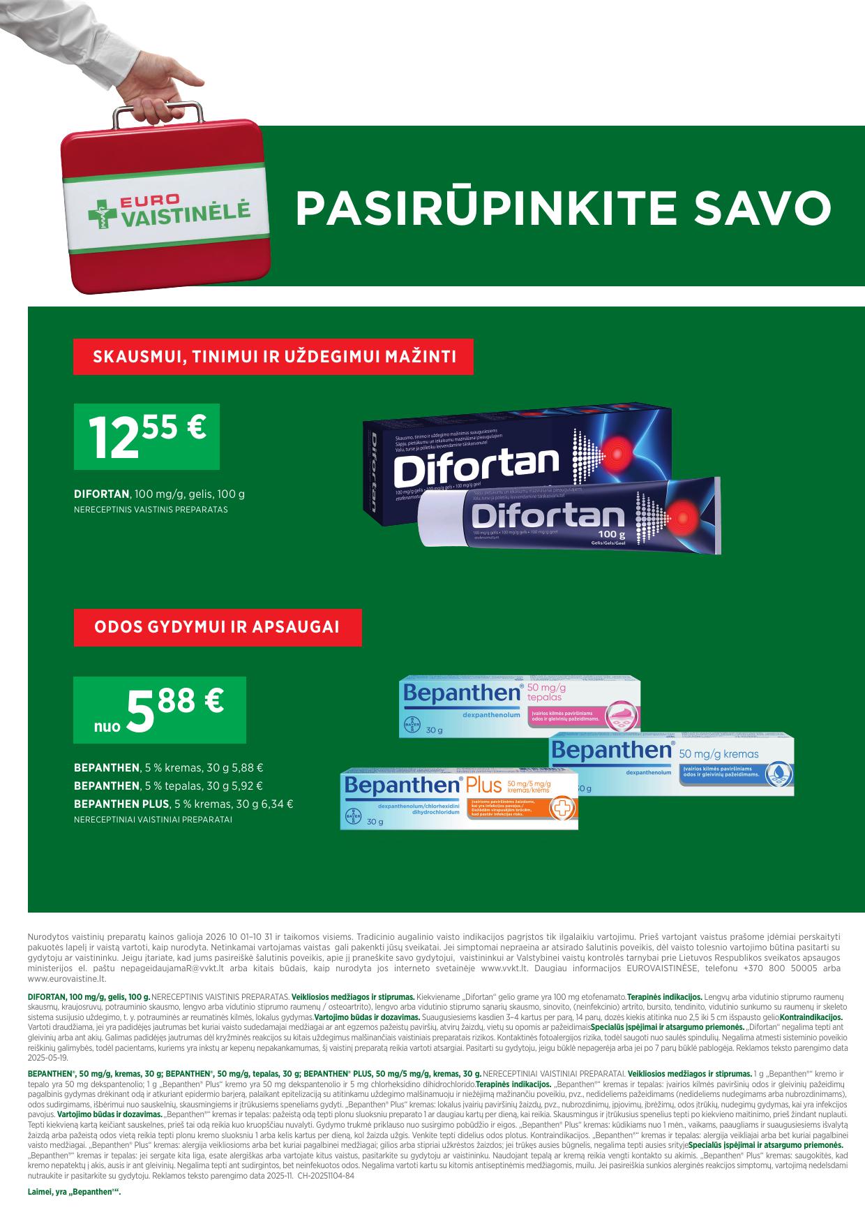 Naujas EUROVAISTINĖS leidinys nuo 2026.10.01 iki 2026.10.31