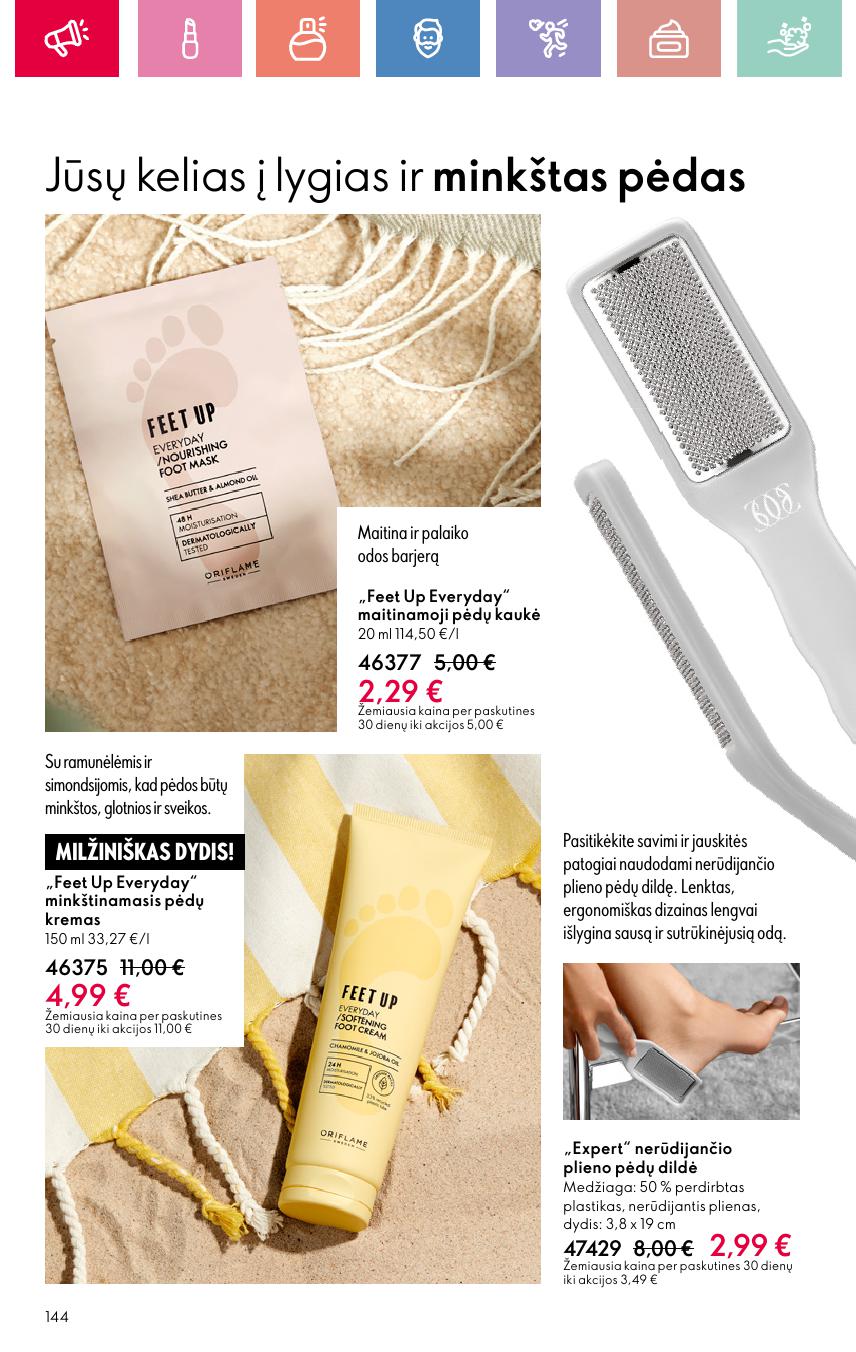 Naujas ORIFLAME katalogas galioja 2025.06.22 - 2025.07.12