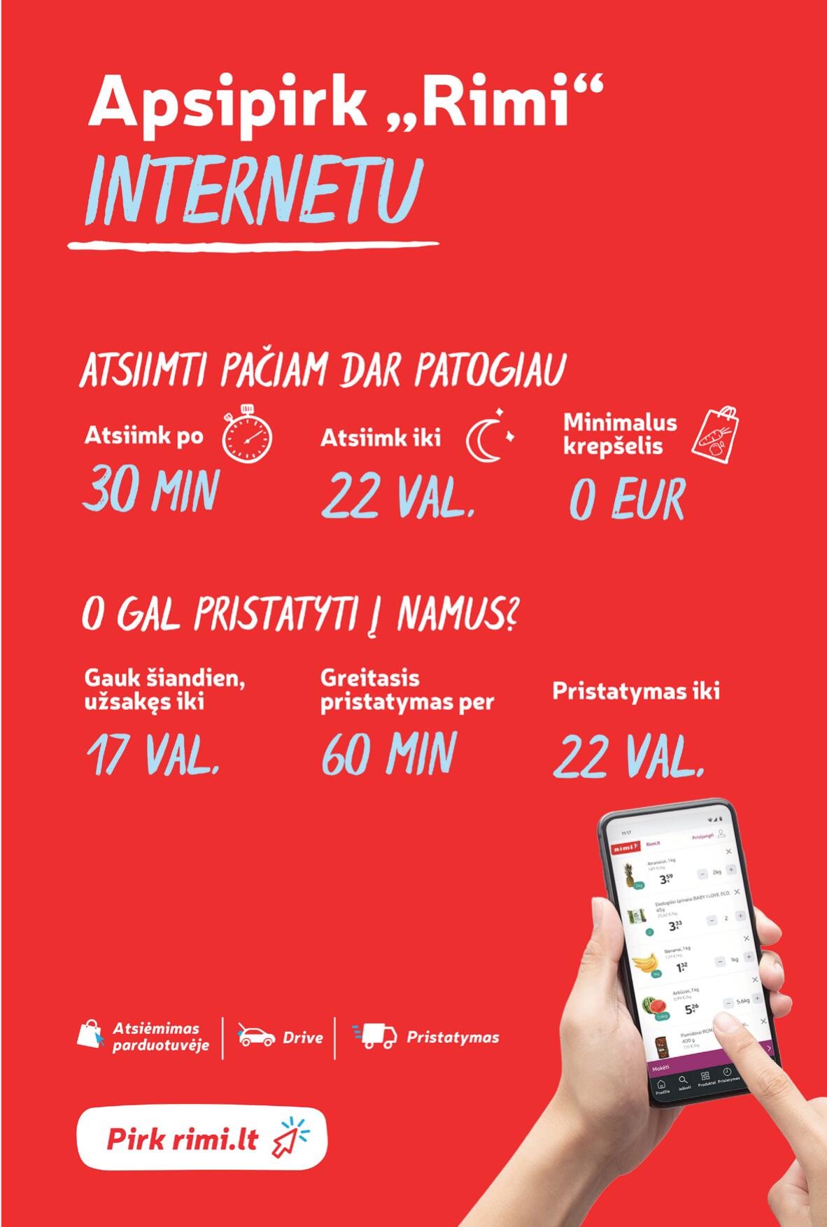 Naujausias RIMI kaininis katalogas 2023.09.12 - 2023.09.18