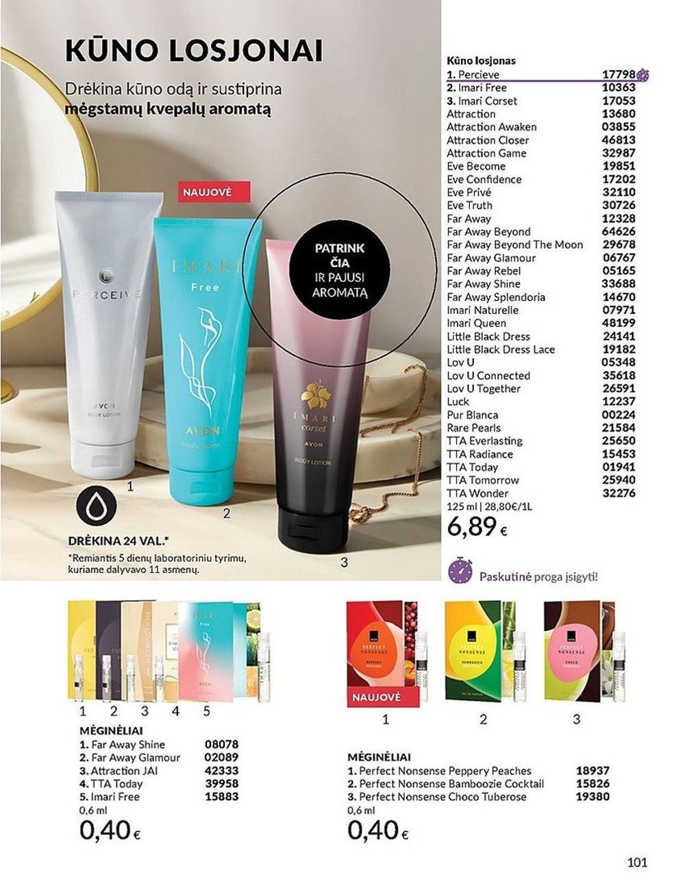 AVON katalogas galioja 2025.05.01 - 2025.05.31