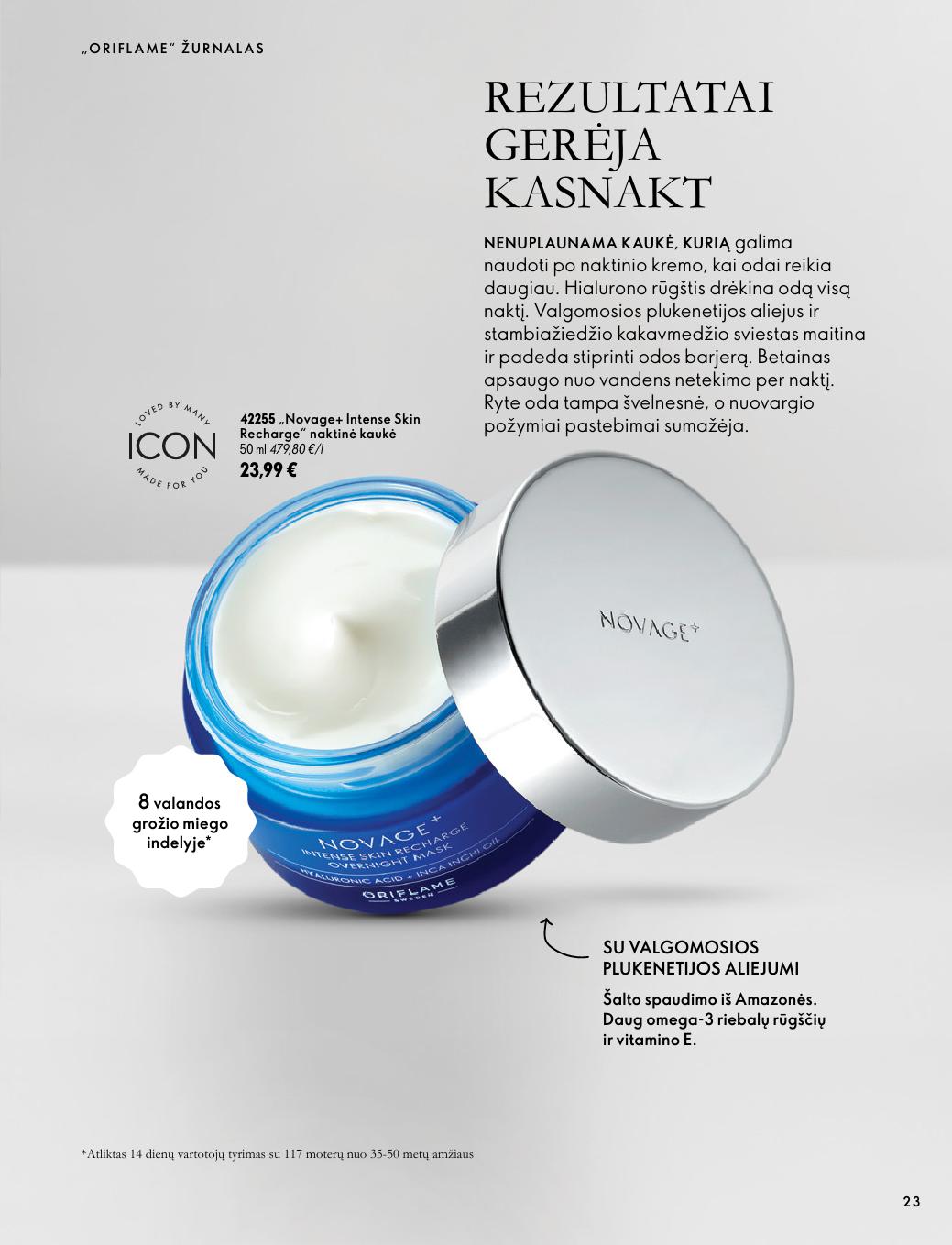 Naujas ORIFLAME katalogas galioja 2026.10.07 - 2026.11.17
