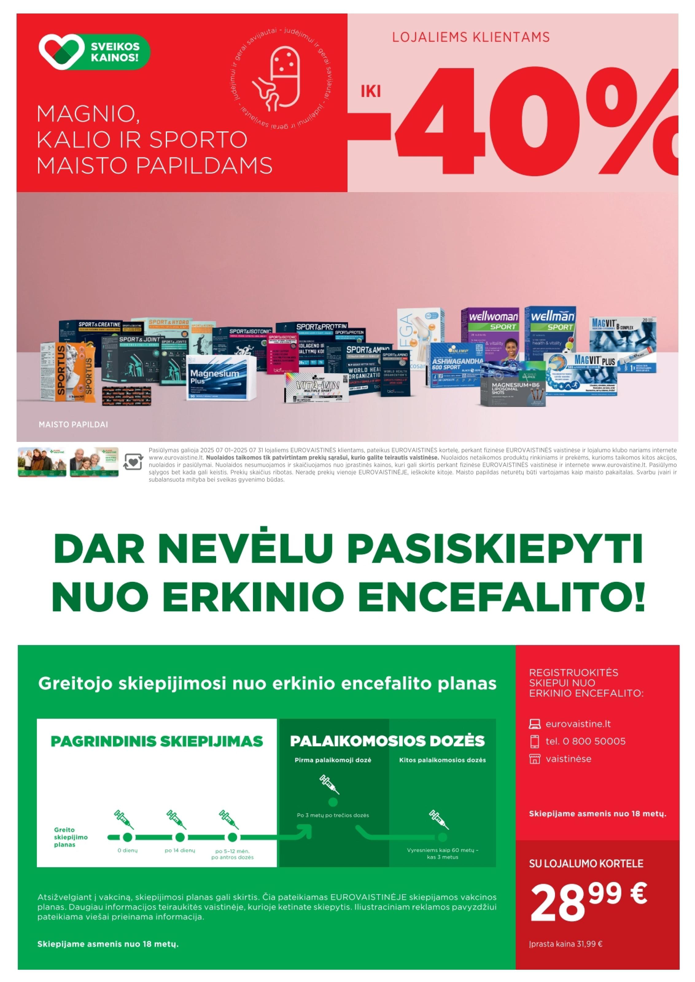 Naujas EUROVAISTINĖS leidinys nuo 2025.07.01 iki 2025.07.31