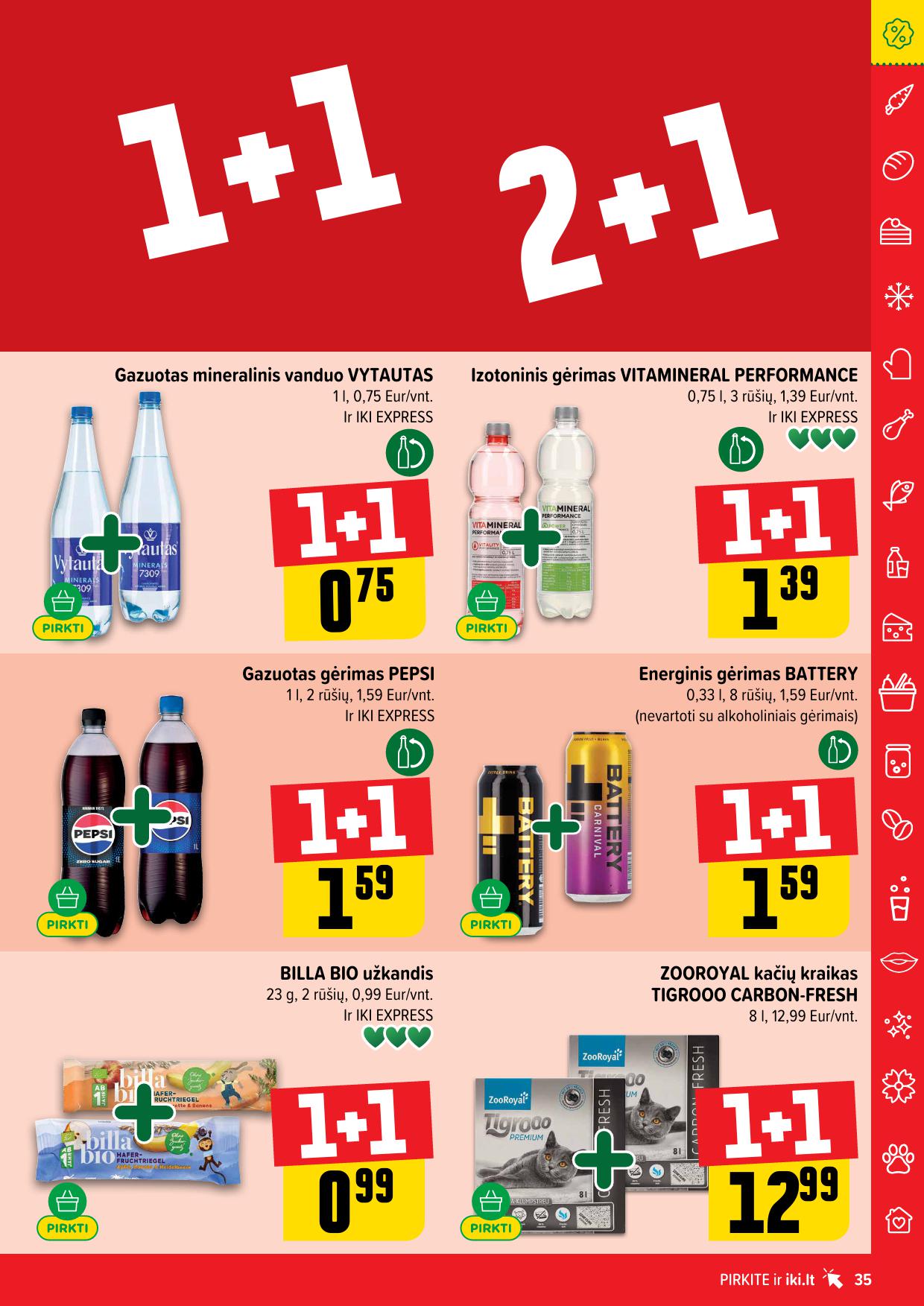 IKI SAVAITĖLĖ akcijų ir nuolaidų leidinys Nr.32 2025.08.04 - 2025.08.10