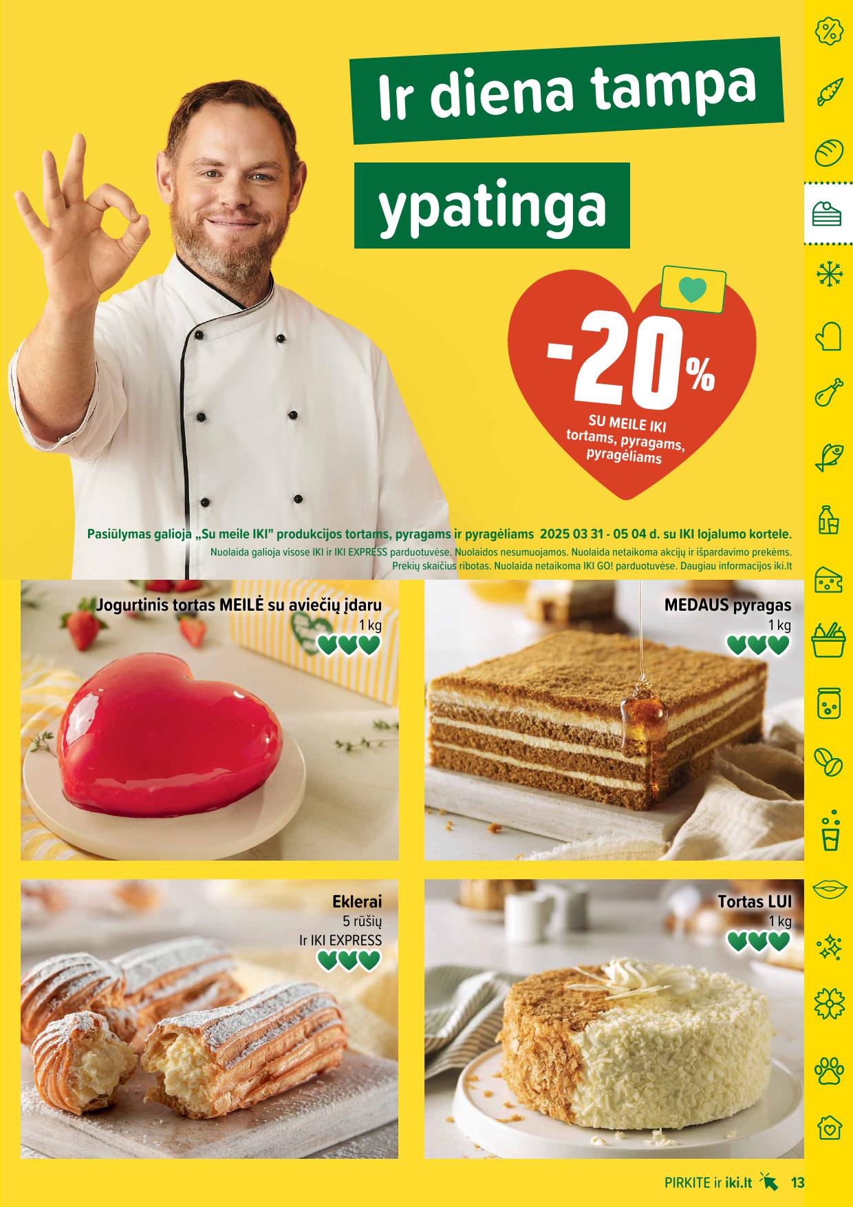 Naujausias IKI kaininis katalogas 2025.04.21 - 2025.04.27