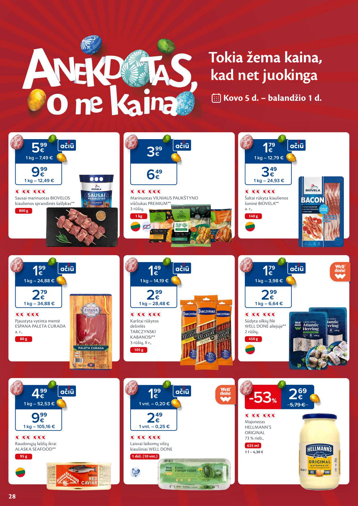 Naujausias MAXIMA kaininis katalogas 2024.03.12 - 2024.03.18