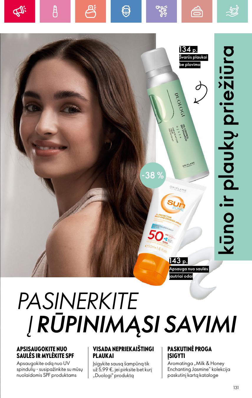 Naujas ORIFLAME katalogas galioja 2025.06.22 - 2025.07.12
