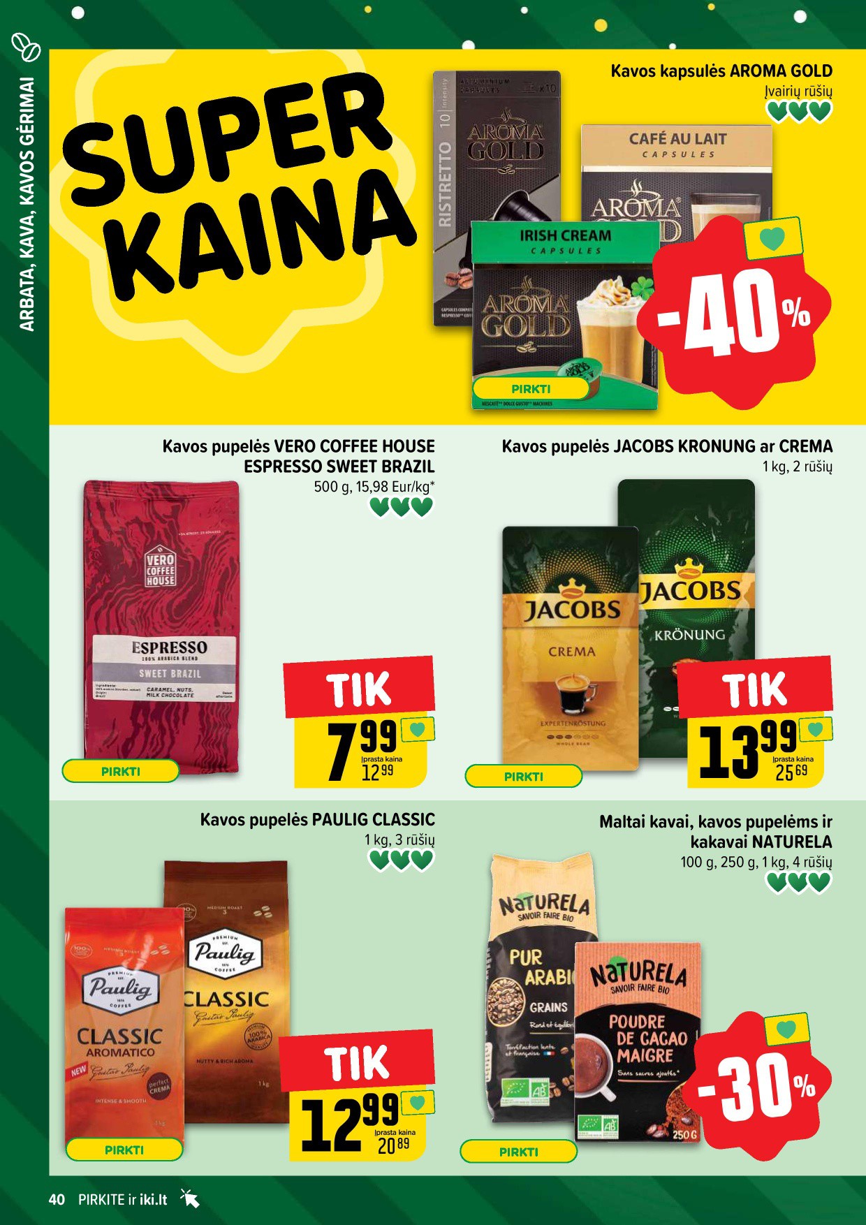 Naujausias IKI kaininis katalogas 2024.12.23 - 2024.12.29