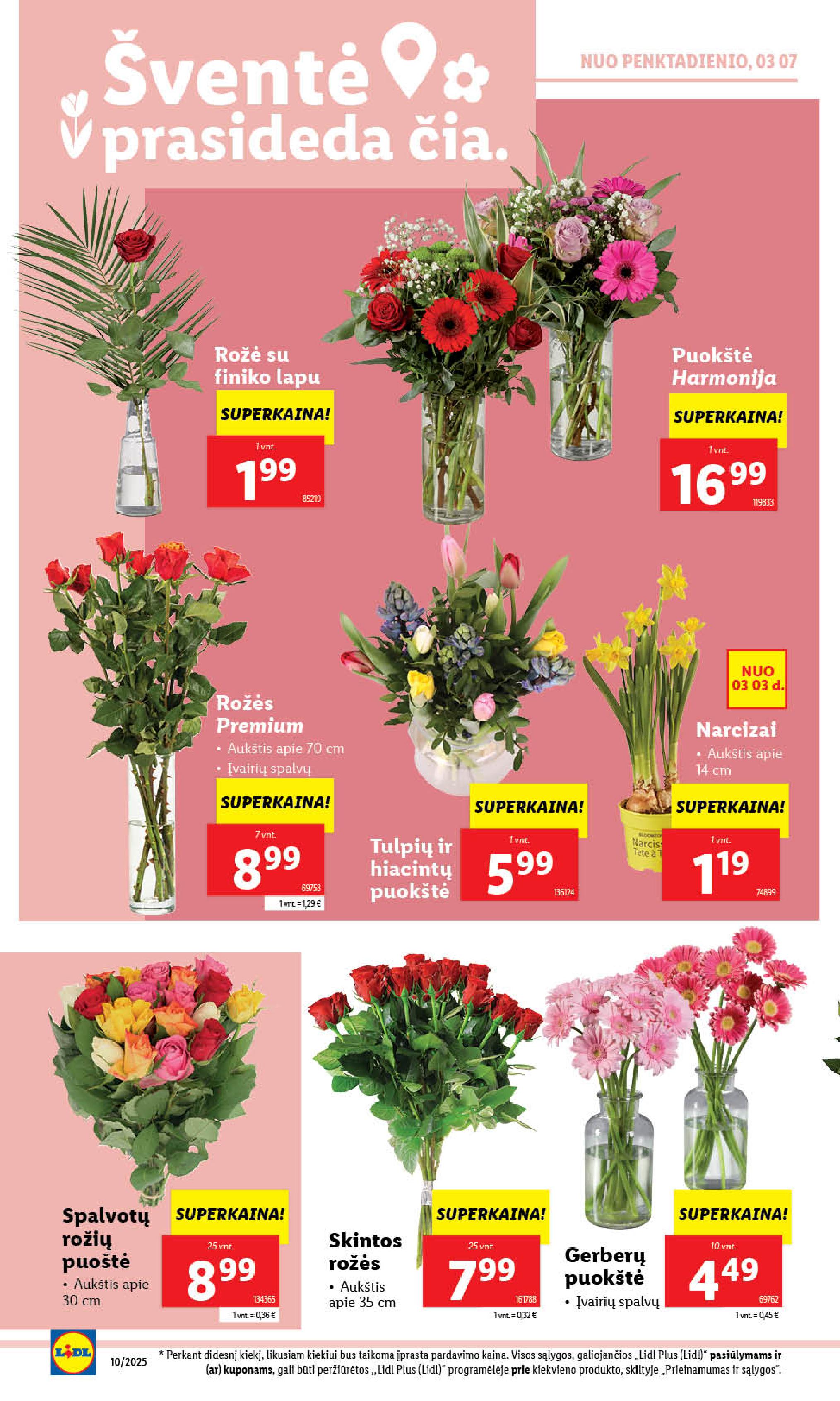 Naujausias LIDL kaininis katalogas 2025.03.03 - 2025.03.09