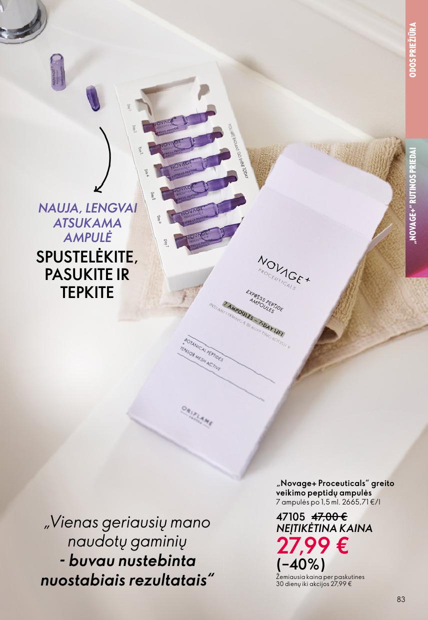 Naujas ORIFLAME katalogas galioja 2026.04.22 - 2026.05.12