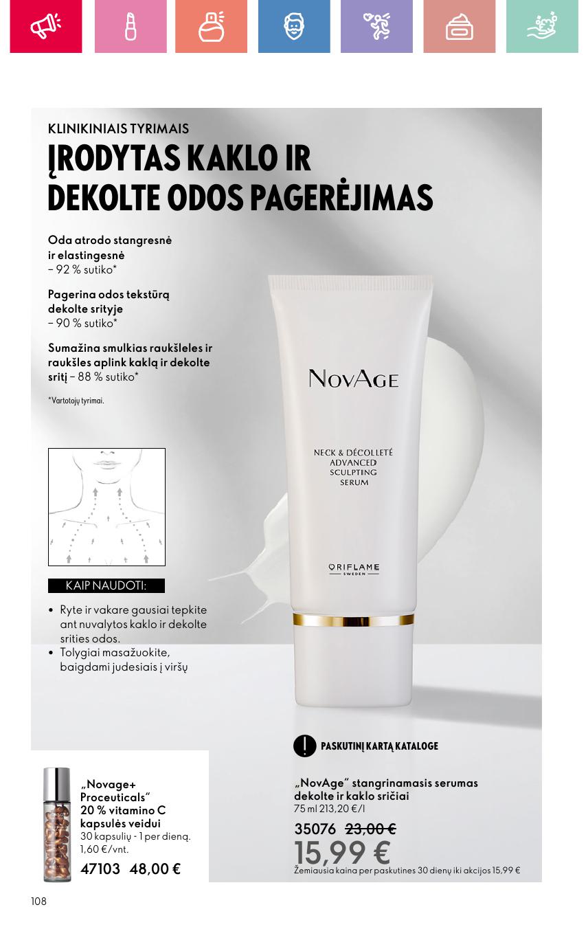 Naujas ORIFLAME katalogas galioja 2025.06.22 - 2025.07.12
