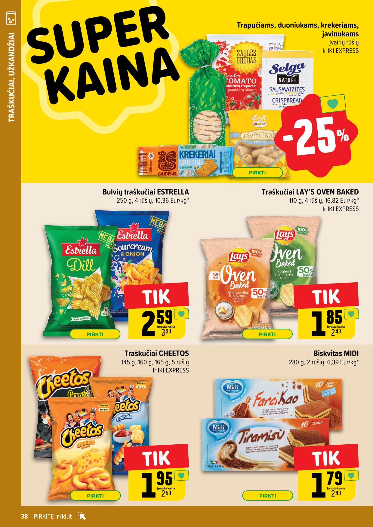 Naujausias IKI kaininis katalogas 2025.01.27 - 2025.02.02