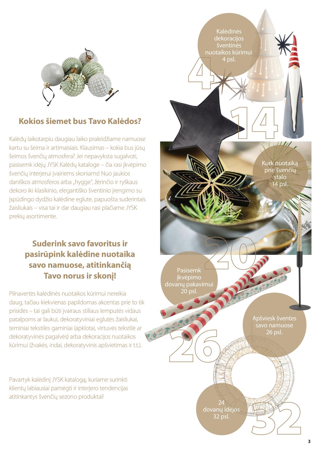 JYSK Kalėdinis katalogas 