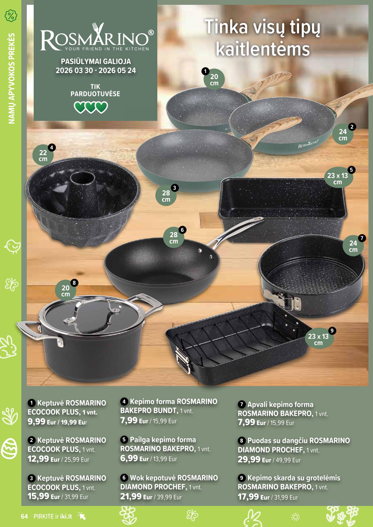 Naujausias IKI kaininis katalogas 2026.03.30 - 2026.04.04