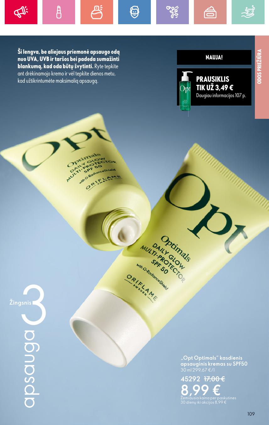 Naujas ORIFLAME katalogas galioja 2025.04.30 - 2025.05.10