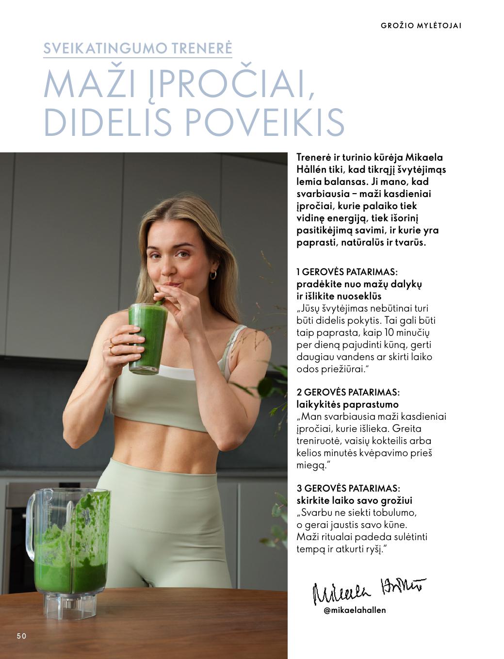 Naujas ORIFLAME katalogas galioja 2026.10.07 - 2026.11.17