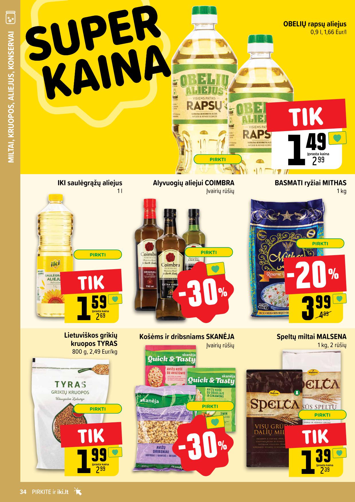 Naujausias IKI kaininis katalogas 2024.06.24 - 2024.06.30