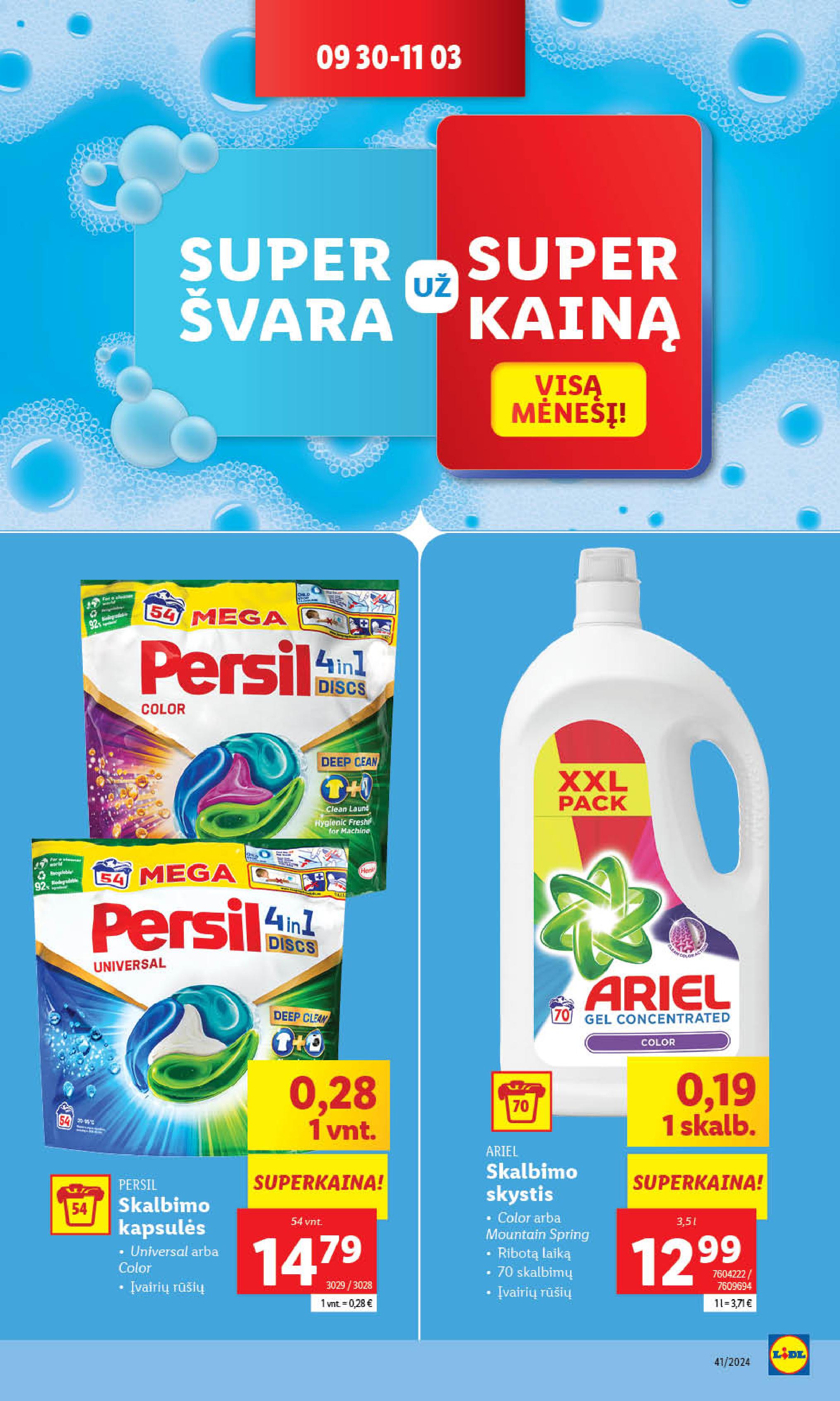 Naujausias LIDL kaininis katalogas 2024.10.07 - 2024.10.13