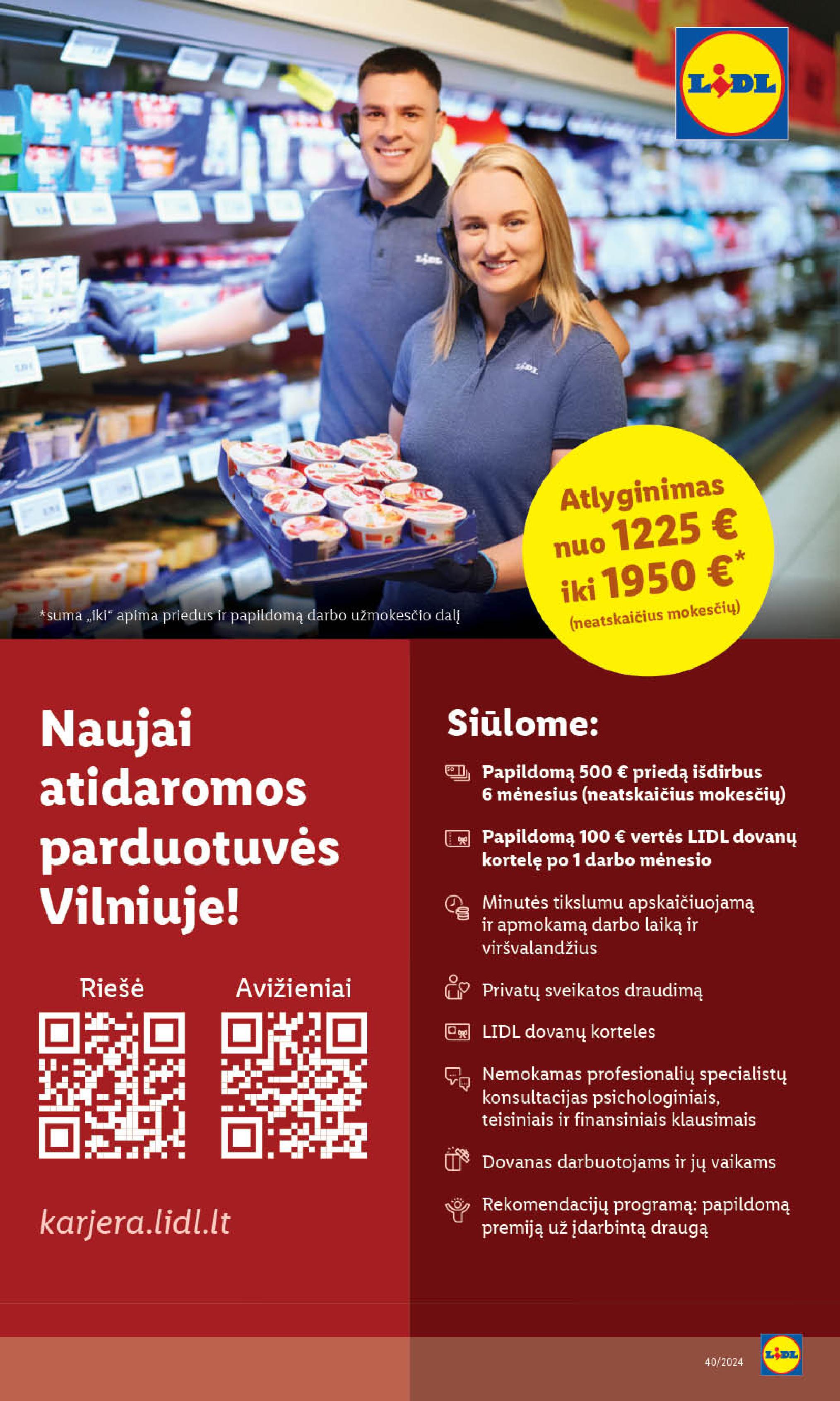 Naujausias LIDL kaininis katalogas 2024.09.30 - 2024.10.06