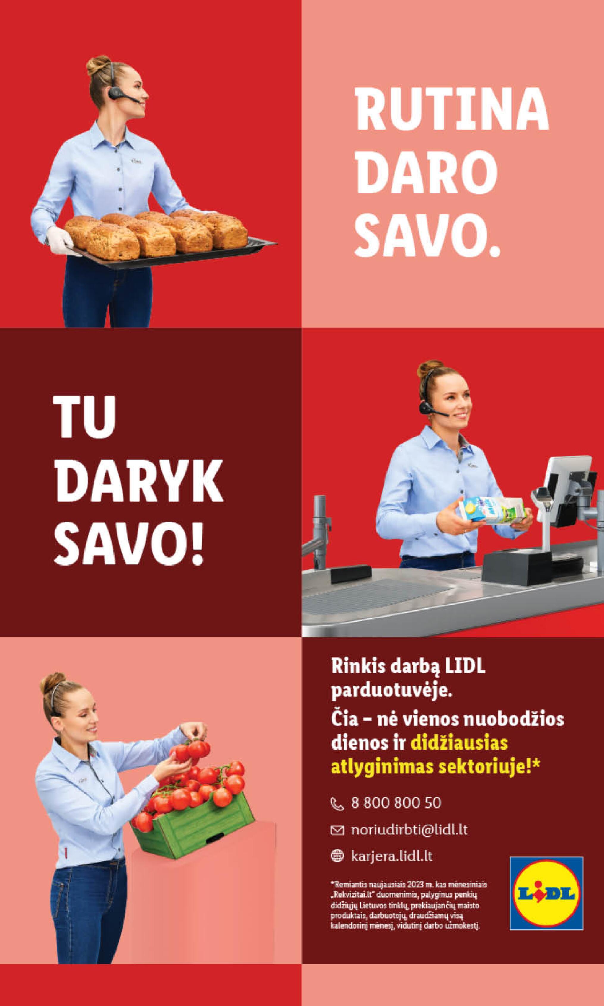 Naujausias LIDL kaininis katalogas 2023.09.25 - 2023.10.01