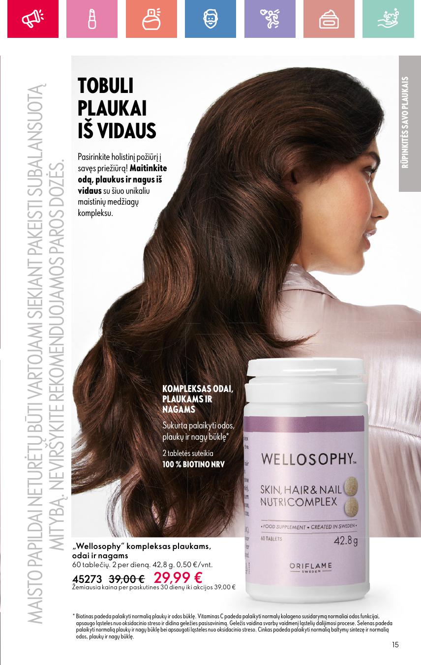 ORIFLAME katalogas galioja 2025.08.03 - 2025.08.23