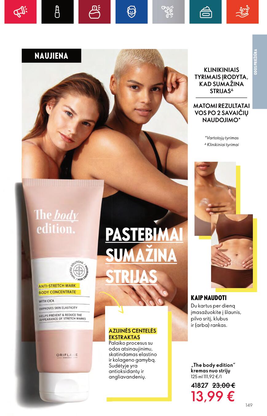 Naujas ORIFLAME katalogas galioja 2023.09.13 - 2023.10.03