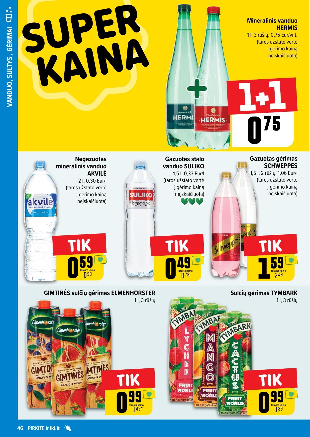 Naujausias IKI kaininis katalogas 2024.08.12 - 2024.08.18