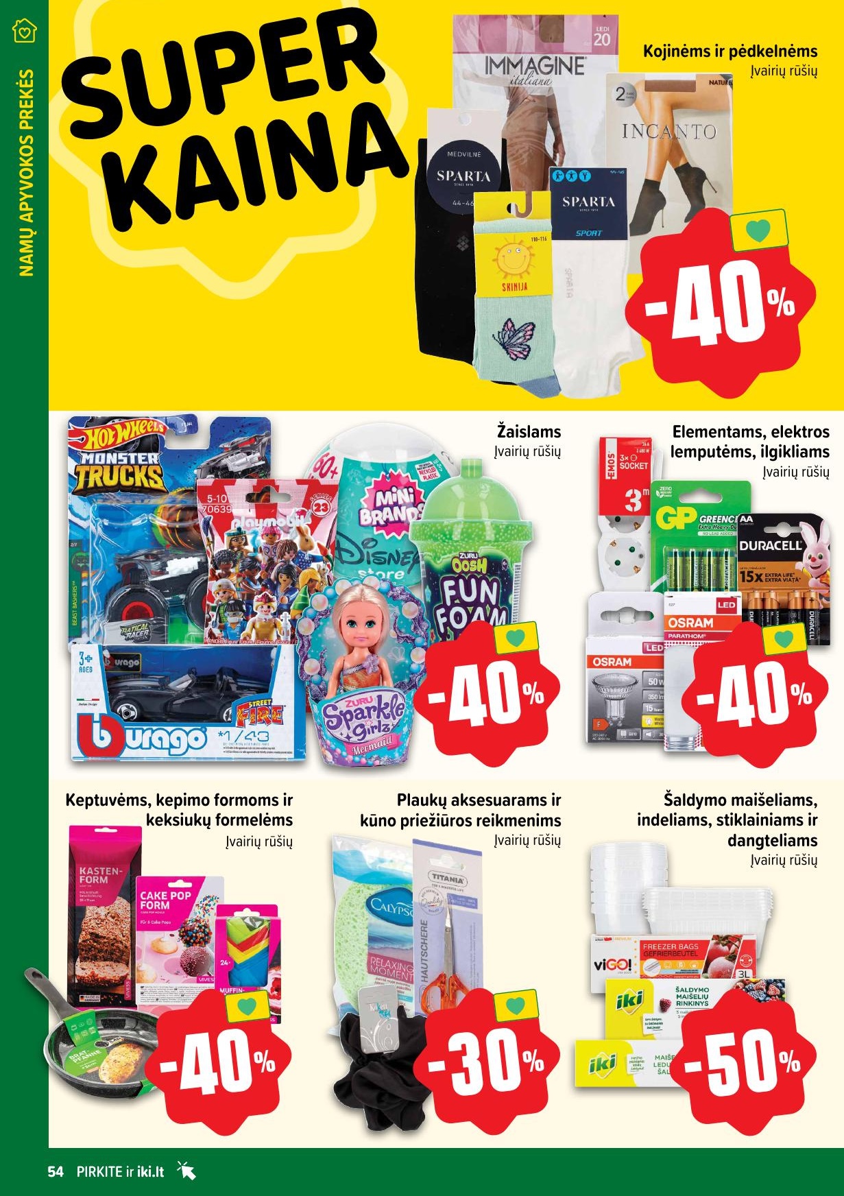 Naujausias IKI kaininis katalogas 2024.08.26 - 2024.09.01