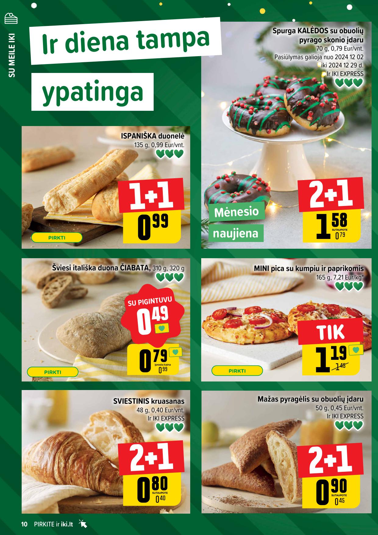 Naujausias IKI kaininis katalogas 2024.12.09 - 2024.12.15