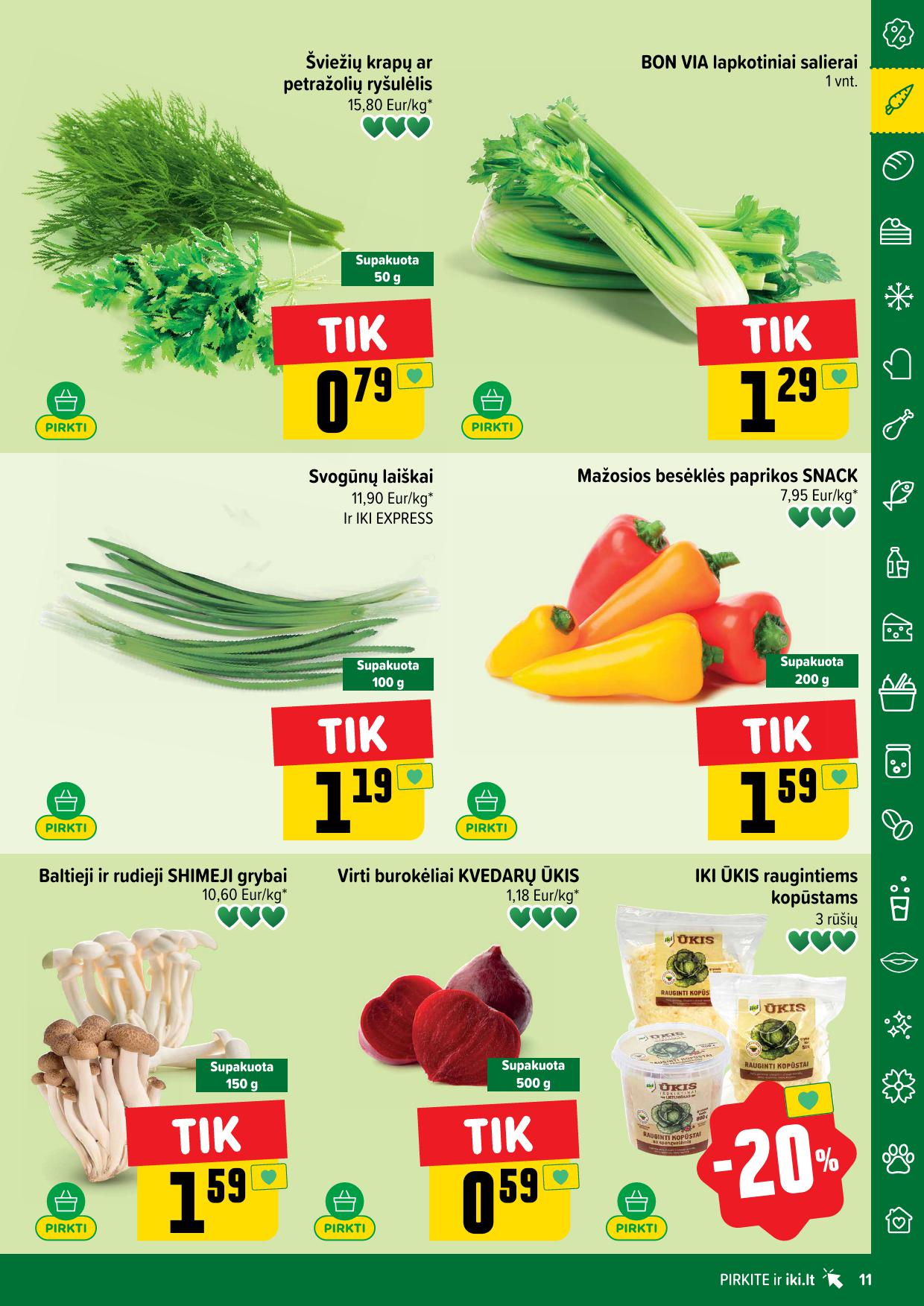 Naujausias IKI kaininis katalogas 2026.01.12 - 2026.01.18