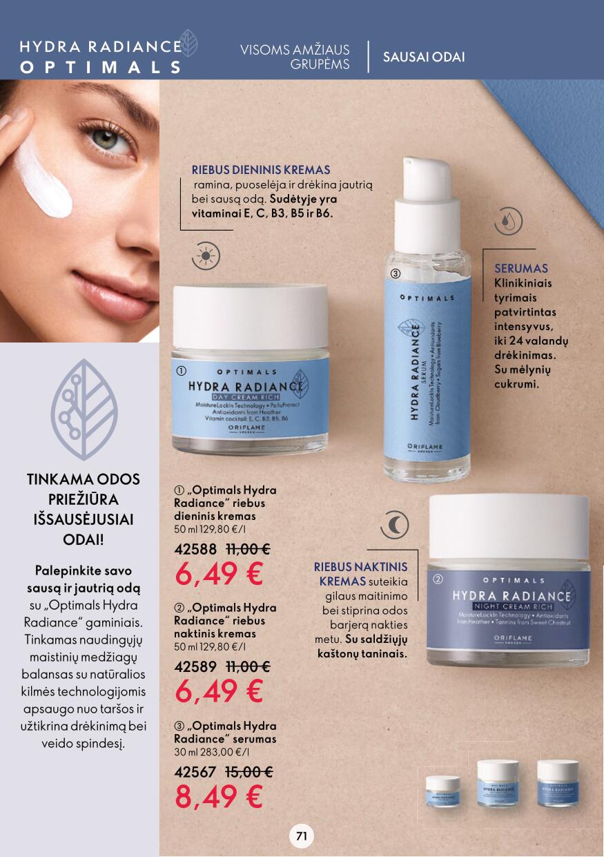ORIFLAME katalogas galioja 2023.03.15 - 2023.04.04