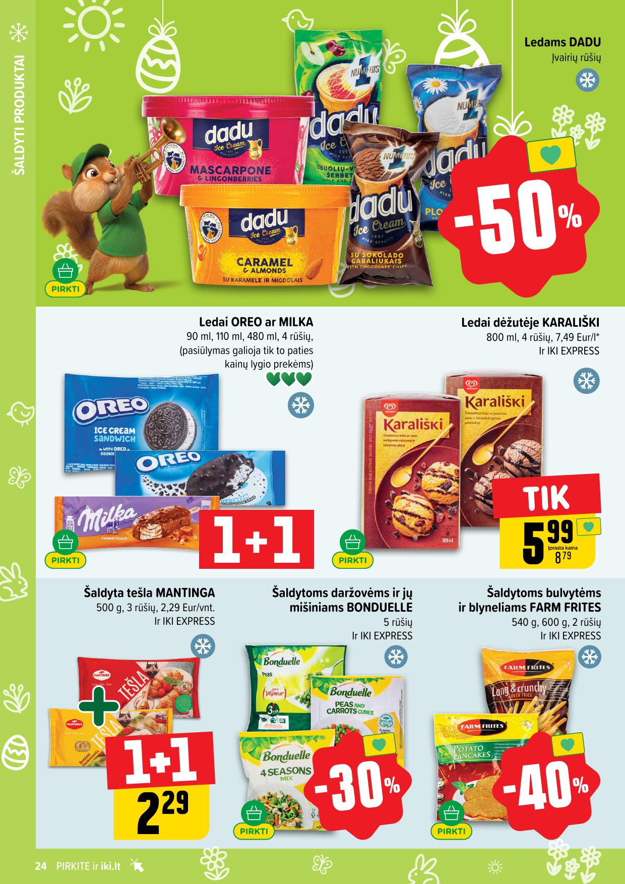 Naujausias IKI kaininis katalogas 2026.03.30 - 2026.04.04