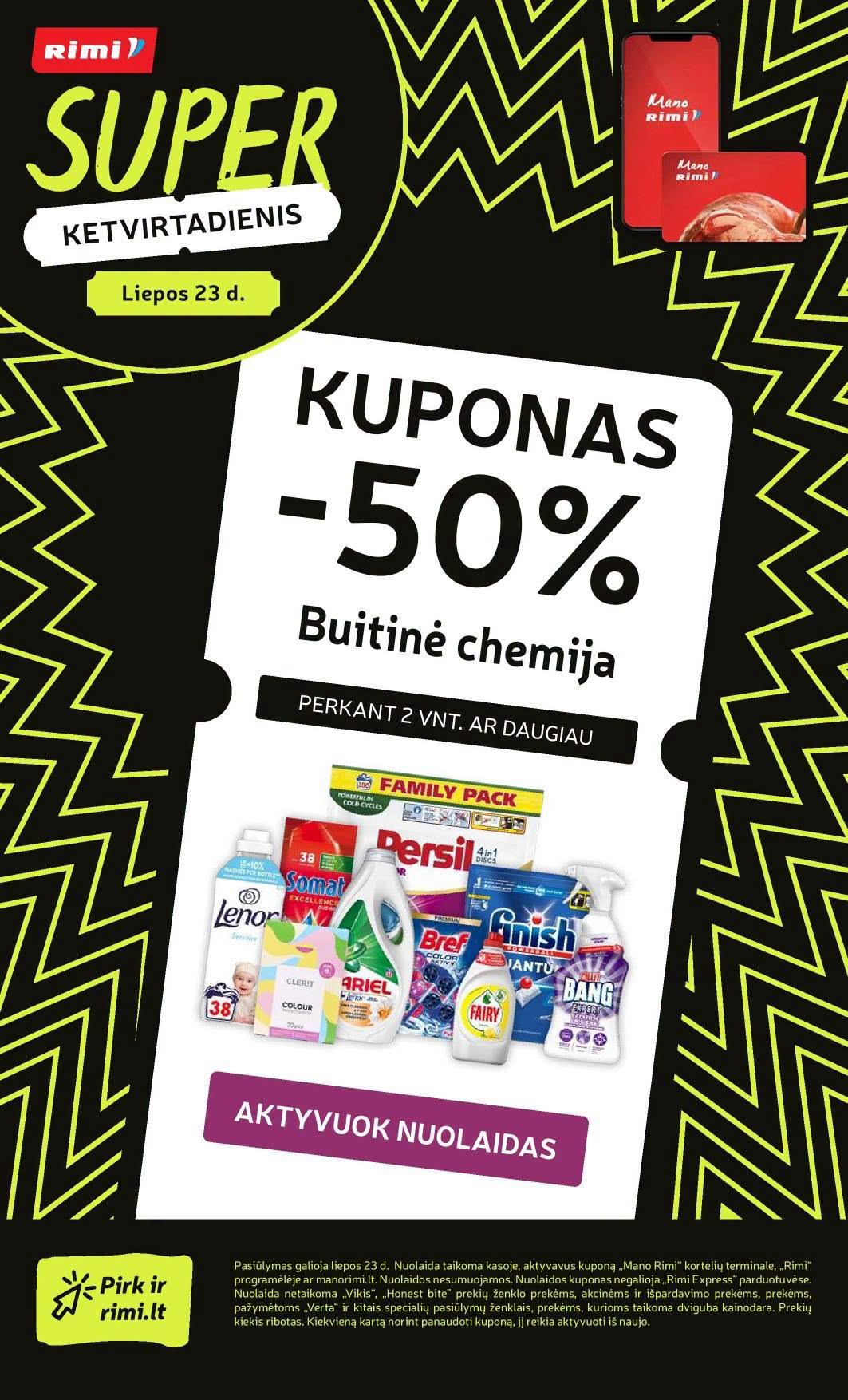 Naujausias RIMI kaininis katalogas 2026.07.21 - 2026.07.27
