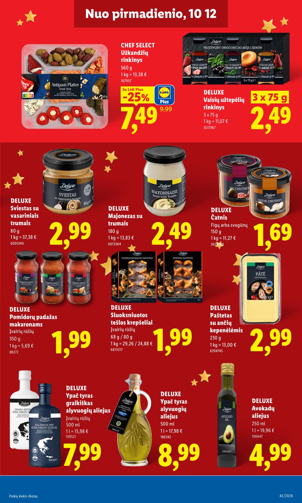 Naujausias LIDL kaininis katalogas 2026.10.12 - 2026.10.18